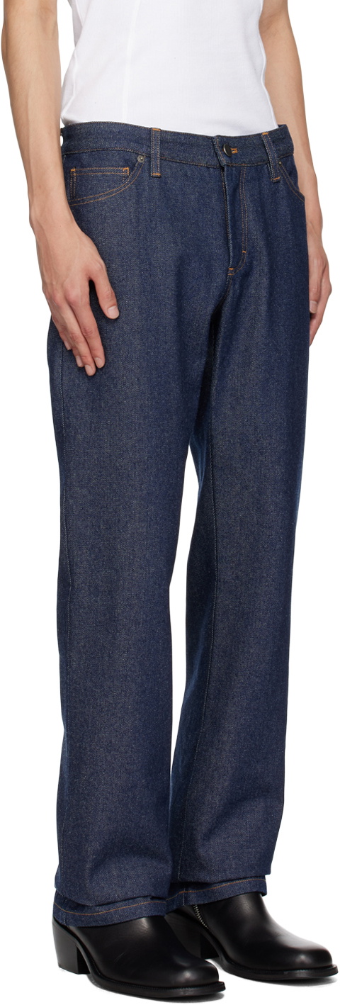 K.NGSLEY Indigo Fillhim Jeans