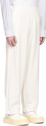 MM6 Maison Margiela White Vented Lounge Pants