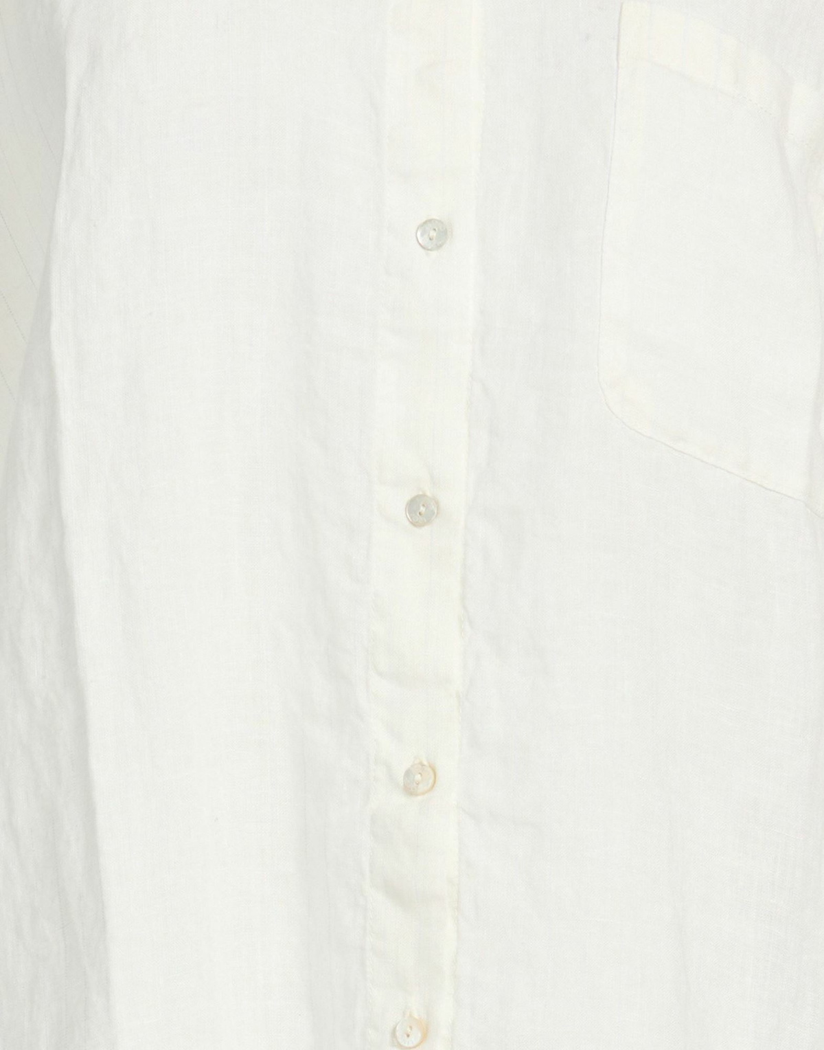 120% Lino Womens Shirt Ivory