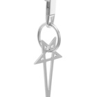 Rick Owens Pentagram Key Chain