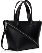 Coperni SSENSE Exclusive Black Mini Zip Tote Bag