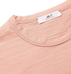Mr P. - Slub Cotton-Jersey T-Shirt - Pink