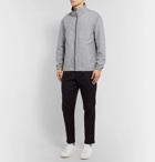 Club Monaco - Reversible Matte-Shell and Prince of Wales Checked Woven Track Jacket - Gray