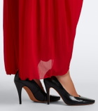 JUDE Jerry snake-effect leather pumps