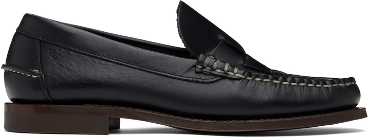 Photo: HEREU Black Nombela Veg Tan Loafers