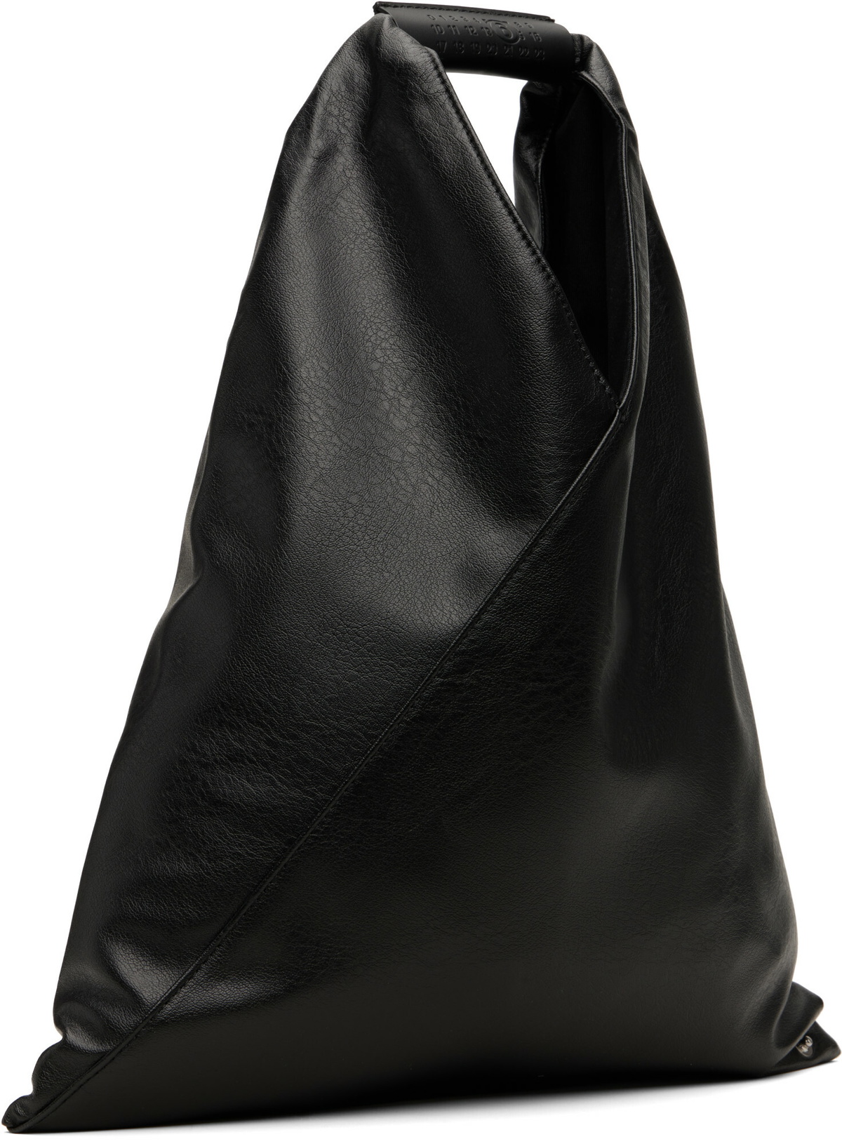 MM6 Maison Margiela Black Small Triangle Tote