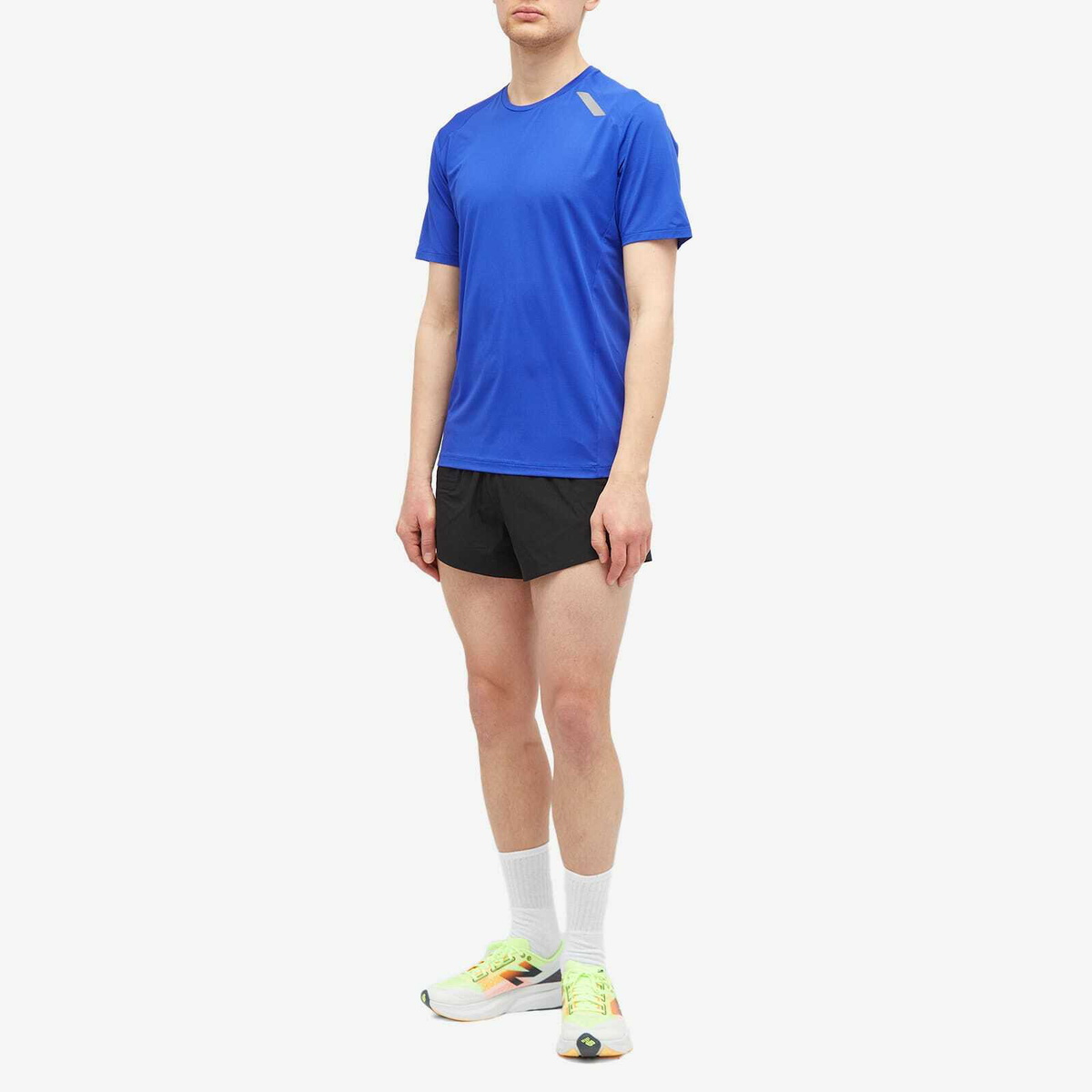 SOAR Men's Tech T-Shirt in Blue Soar Running