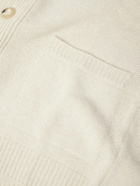 De Petrillo - Merino Wool and Cashmere-Blend Cardigan - Gray