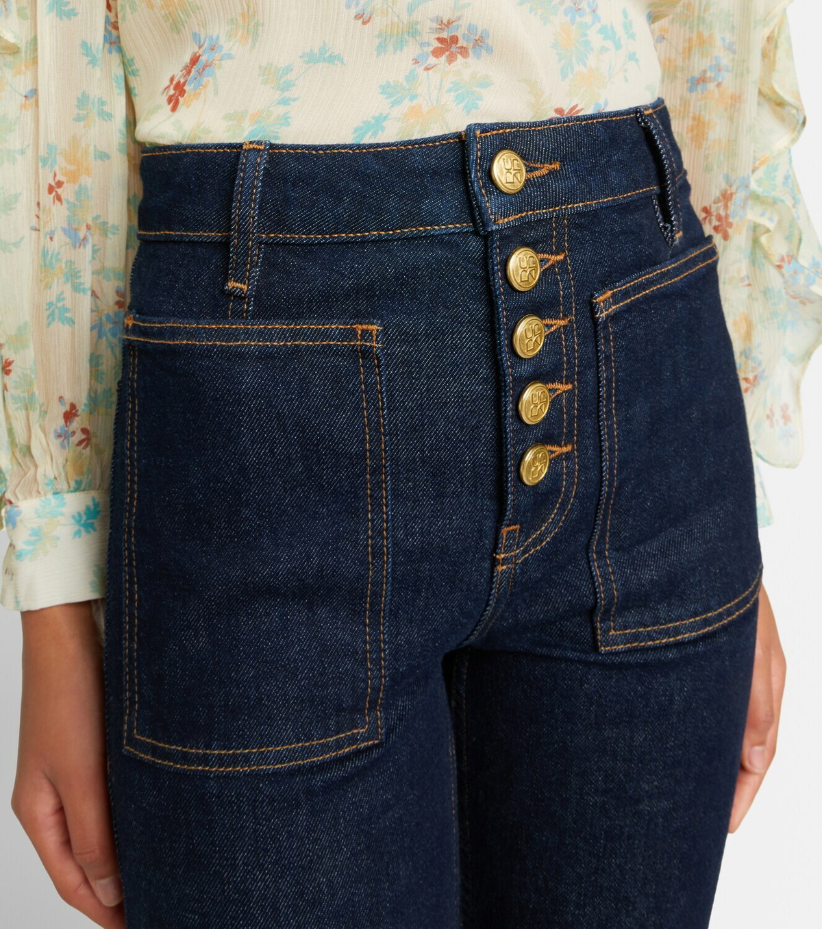 Ulla Johnson Lou flared jeans