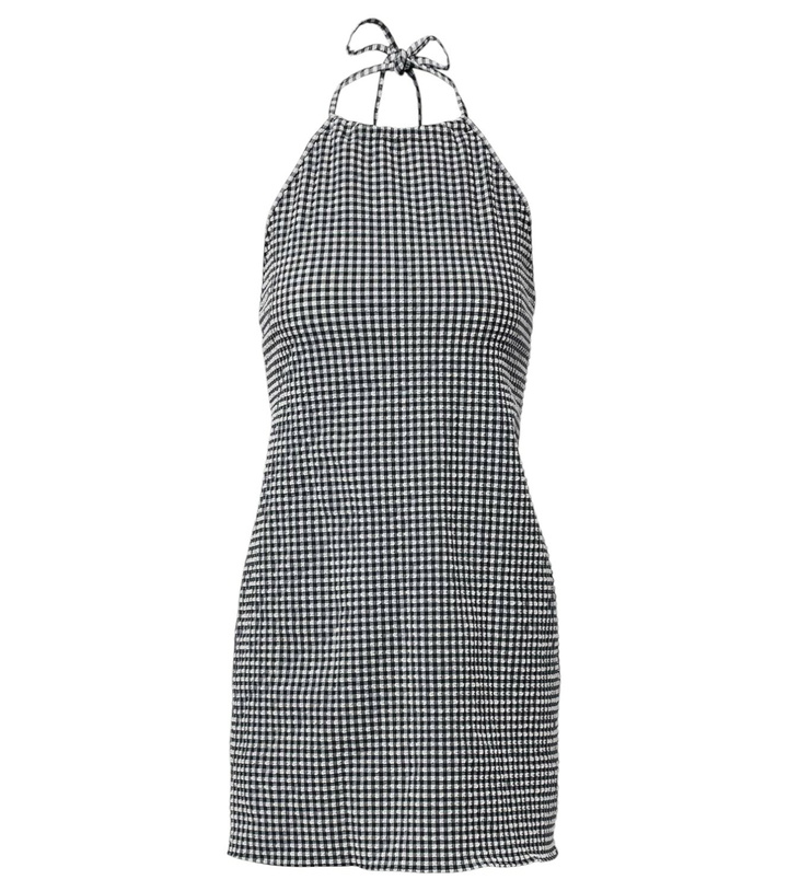Photo: Hunza G Gingham seersucker minidress