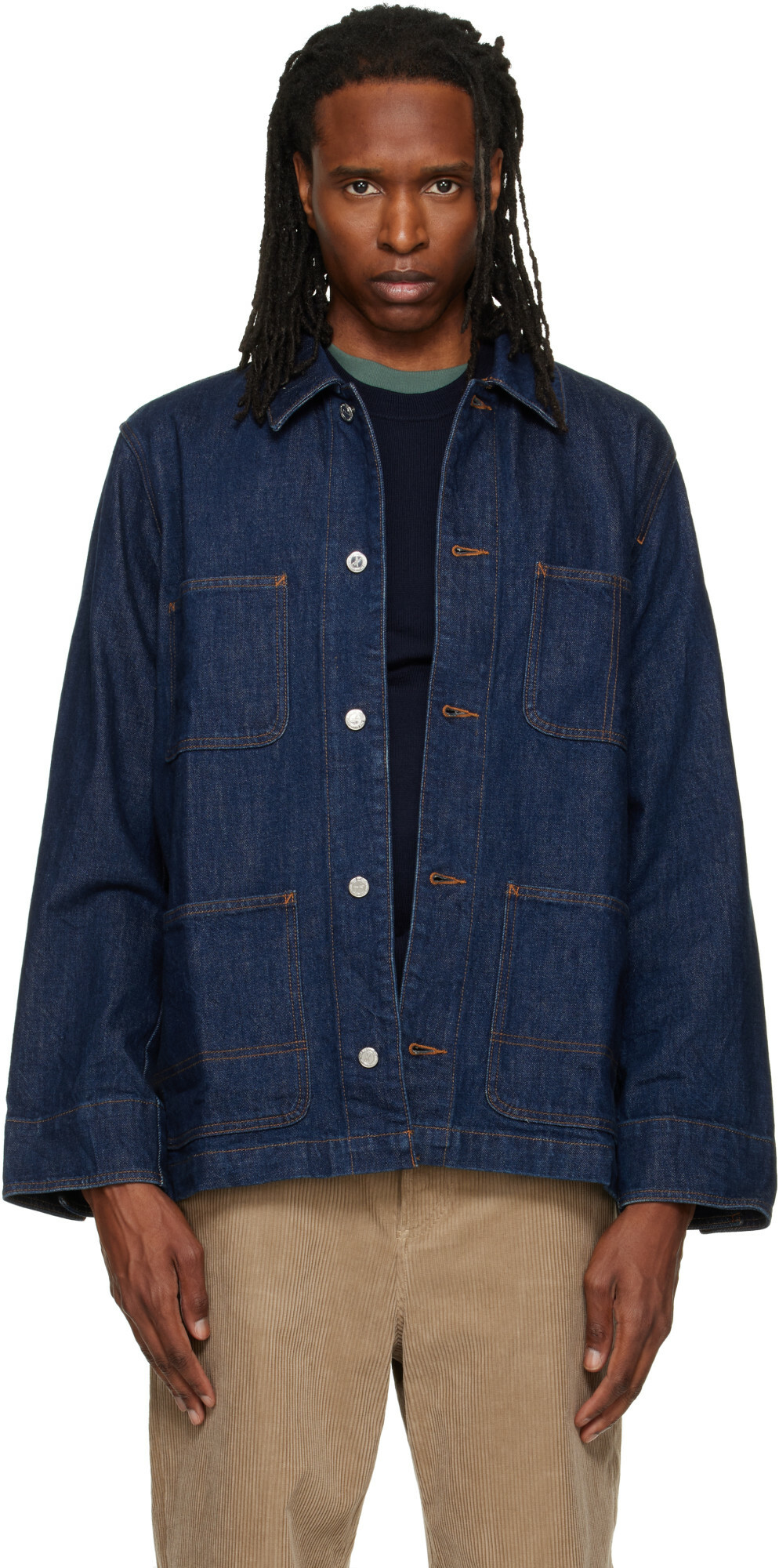 A.P.C. Blue Perec Denim Jacket