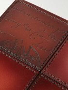Berluti - Makore Neo Scritto Panelled Venezia Leather Billfold Wallet
