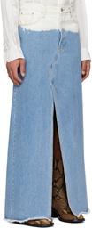 Dries Van Noten SSENSE Exclusive Blue & White Jeans