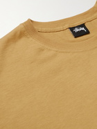 STÜSSY - Printed Cotton-Jersey T-Shirt - Neutrals