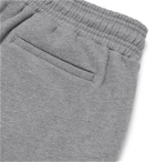 Ninety Percent - Mélange Loopback Organic Cotton-Jersey Sweatpants - Gray