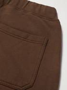 Sunspel - Tapered Cotton-Jersey Sweatpants - Brown
