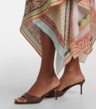 Veronica Beard Woven mules
