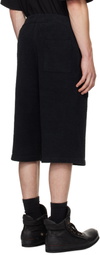 MASTERMIND WORLD Black Lounge Long Shorts