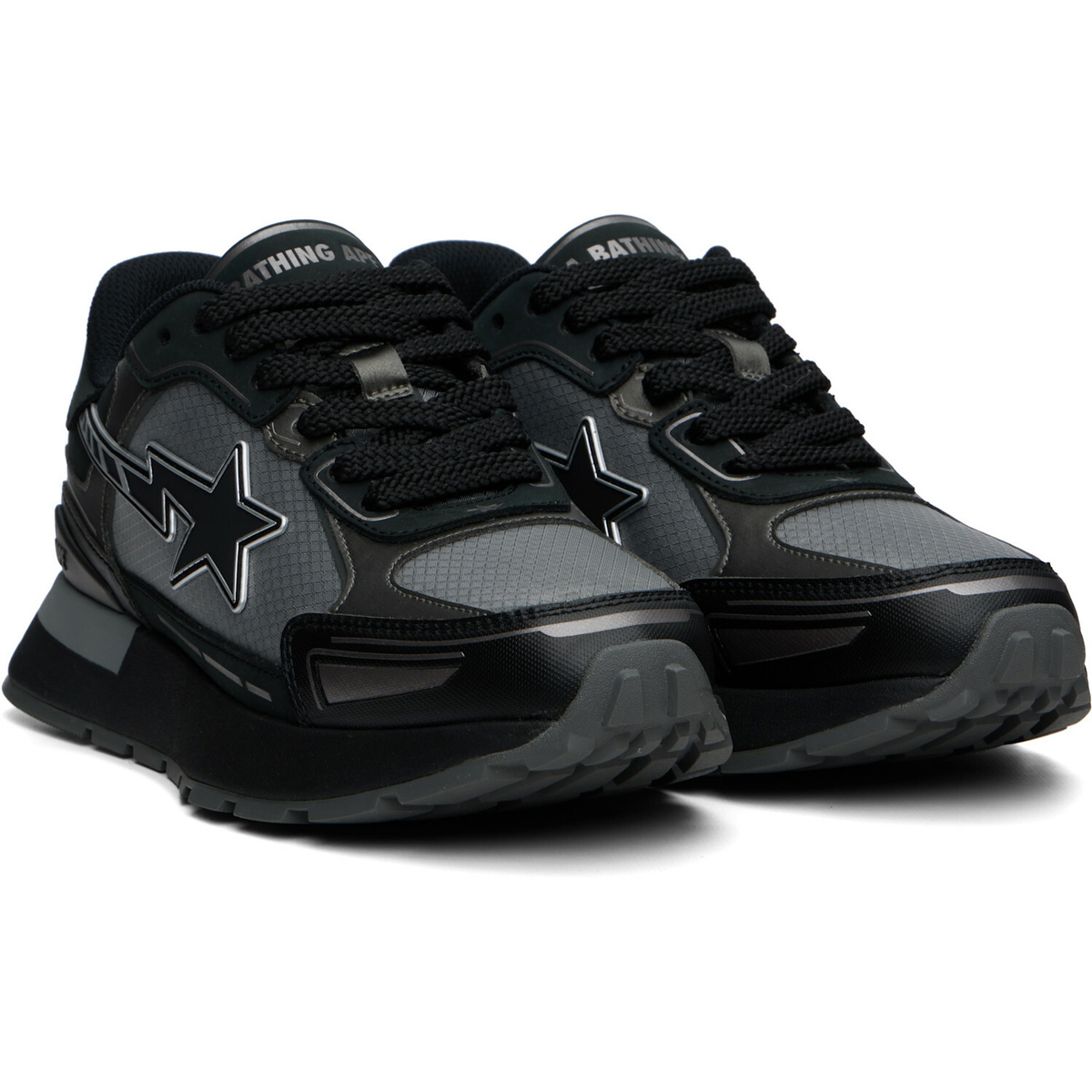 BAPE Black BAPE CROSS STA #1 Sneakers