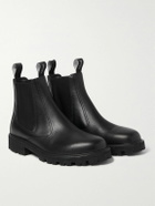 CELINE - Margaret Leather Chelsea Boots - Black
