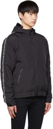 Versace Jeans Couture Black Crinkled Jacket