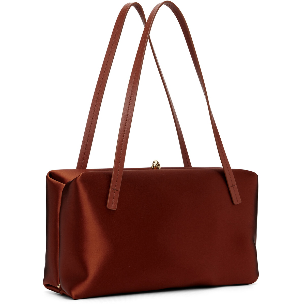 Jil Sander Orange Goji Pillow Small Bag