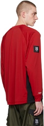 UNDERCOVER Red & Black The North Face Edition Long Sleeve T-Shirt