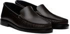 Aeyde Brown Arthur Apron Loafers