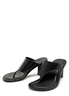 A.emery Hardie 70 Thong Mules Black