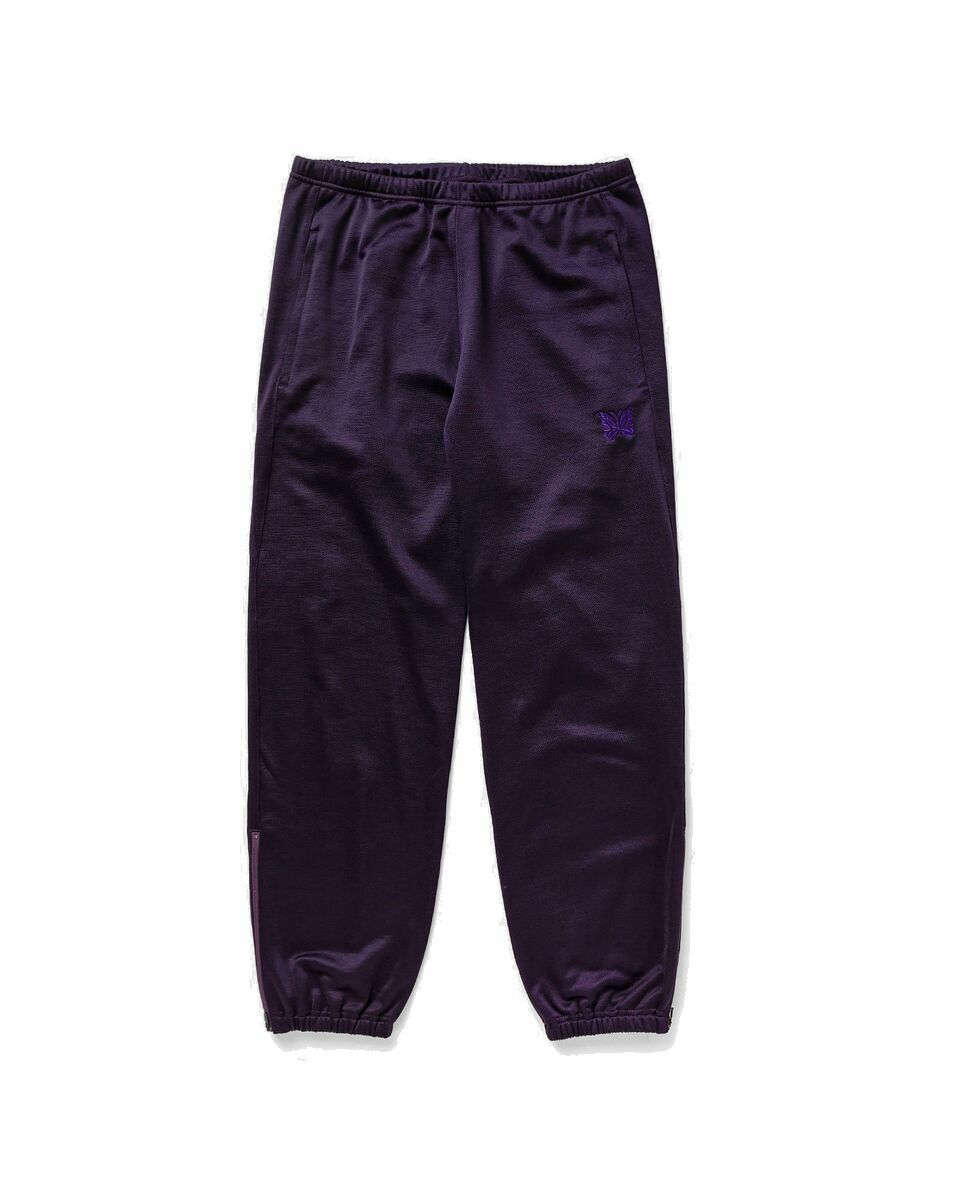 Photo: Needles Zipped Sweat Pant Purple - Mens - Sweatpants