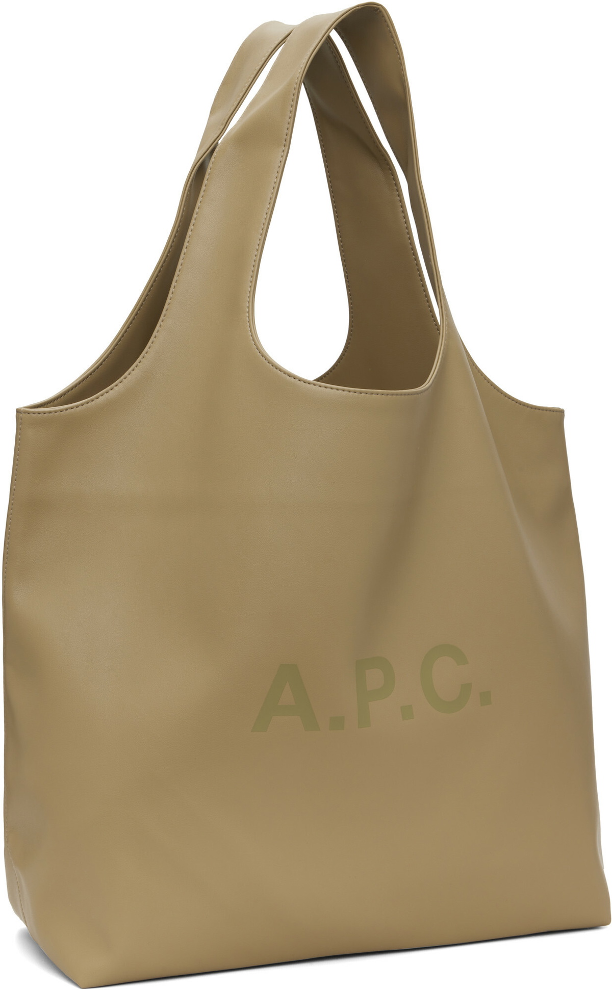 A.P.C. Khaki Ninon Tote