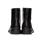 Officine Generale Black Leather Ryan Boots