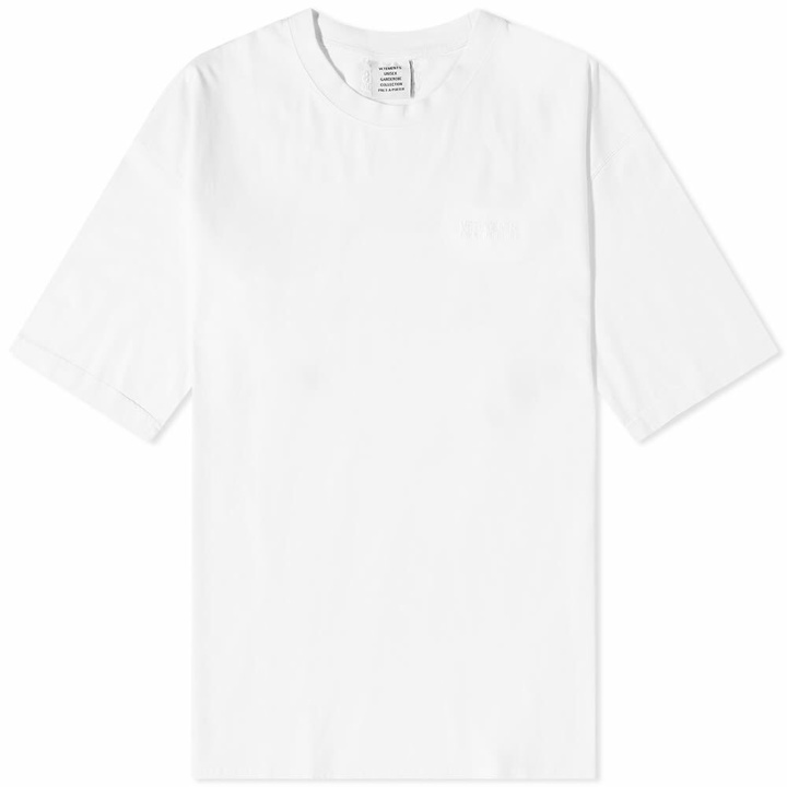 Photo: Vetements Men's Tonal Logo T-Shirt in White