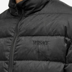 Versace Men's Down Jacket in Black