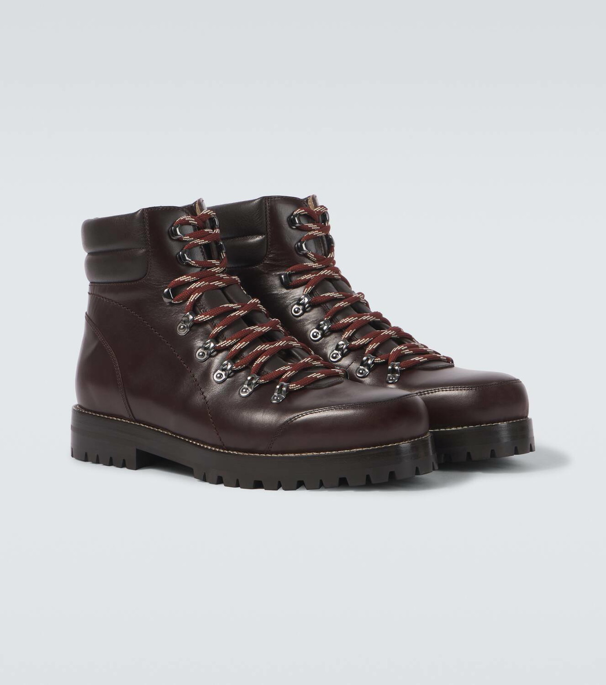 Manolo Blahnik Leather hiking boots