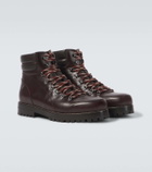 Manolo Blahnik Leather hiking boots