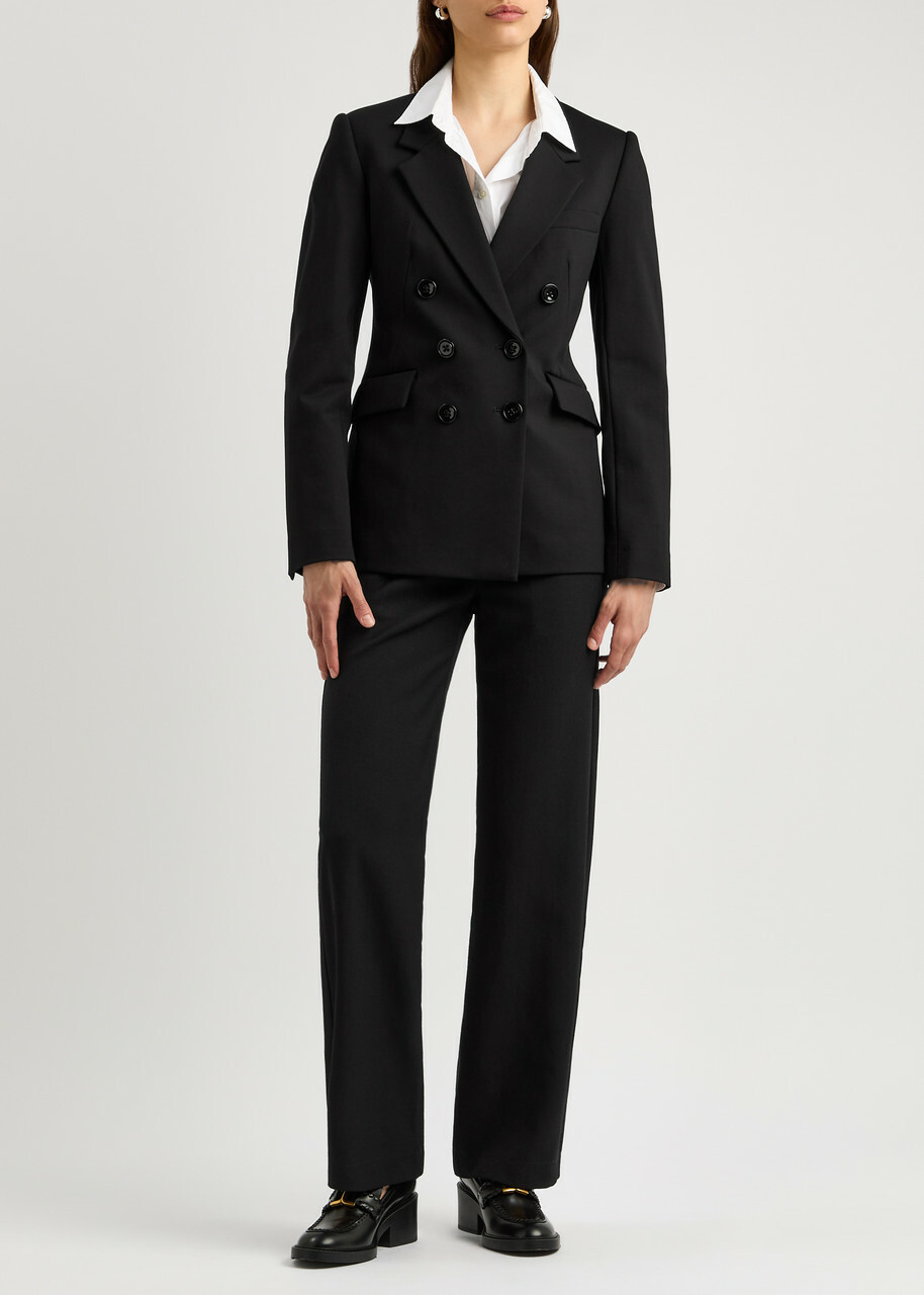 Dorothee Schumacher Emotional Essence Stretch-jersey Blazer Black