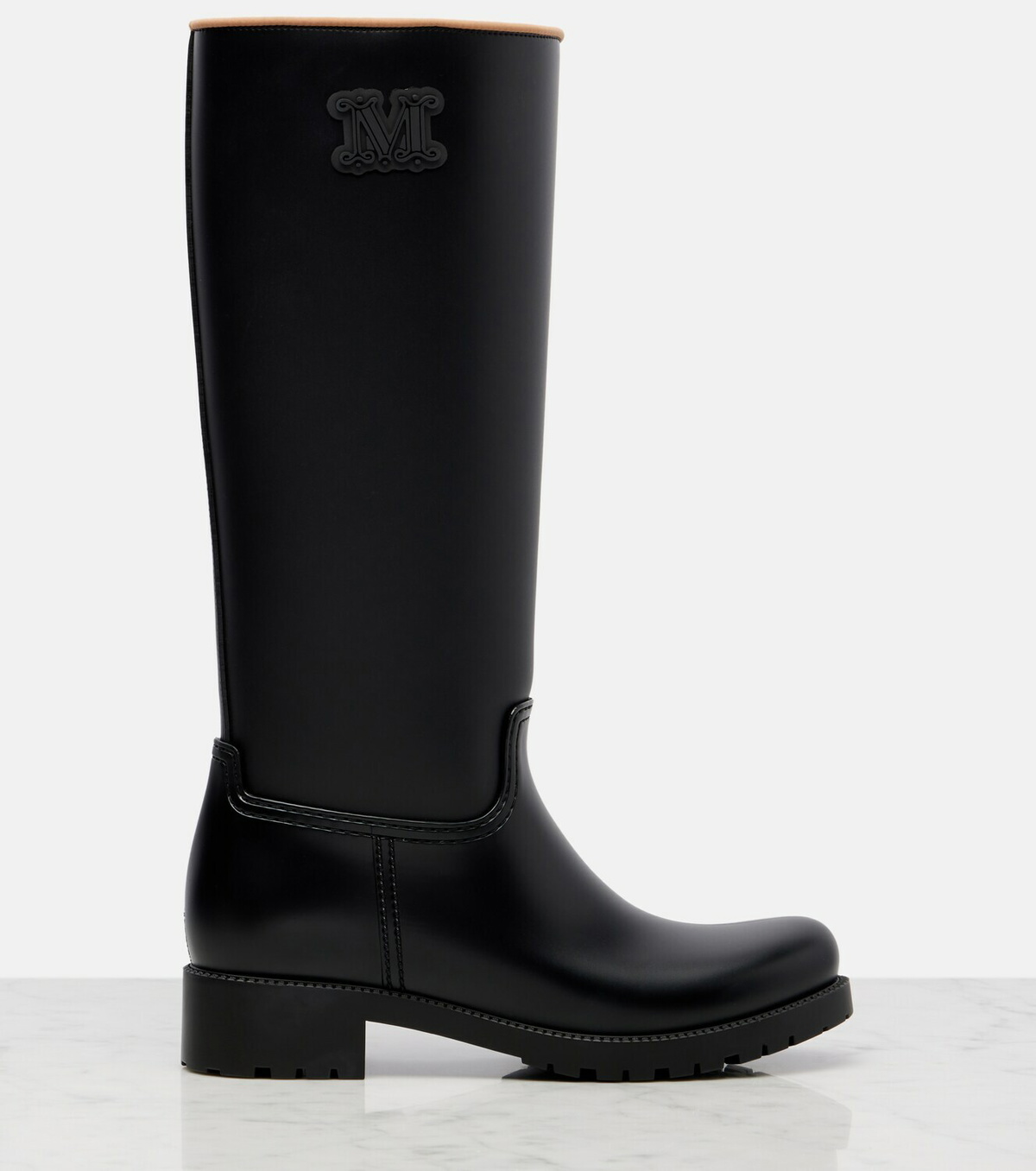 Max Mara Monogram rain boots