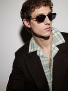 Jacques Marie Mage - Comanche Square-Frame Titanium and Acetate Sunglasses