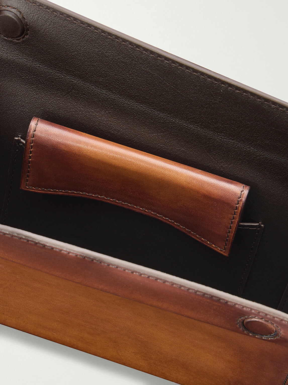 Berluti - Jour de Poche Venezia Leather Messenger Bag