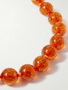éliou - Wes Gold-Plated Resin Beaded Necklace