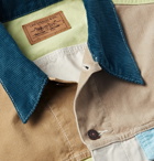 Levi's Vintage Clothing - Soap Box Colour-Block Cotton-Corduroy Trucker Jacket - Multi