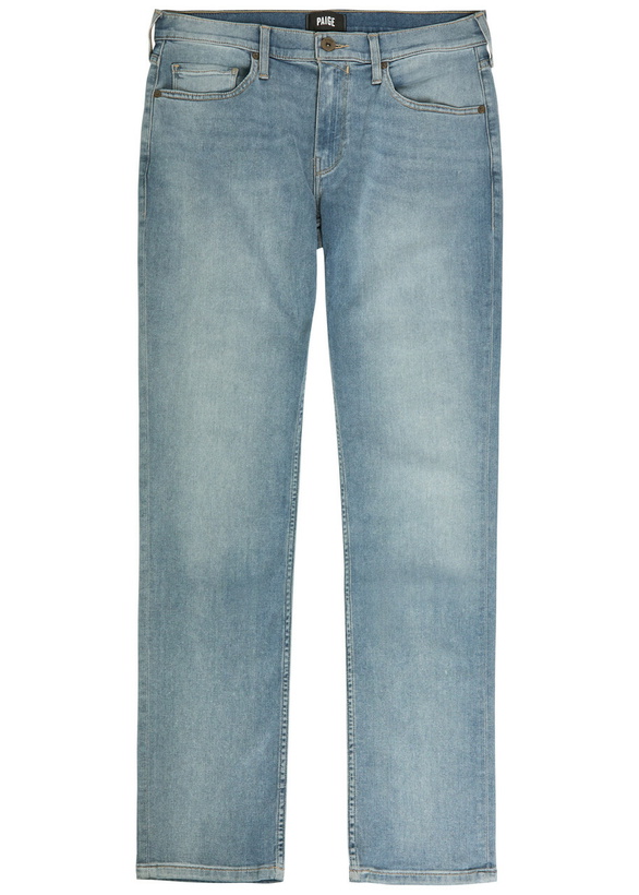 Photo: Paige Federal Slim Straight-leg Jeans