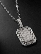 SHAY - 18-Karat White Gold Diamond Necklace