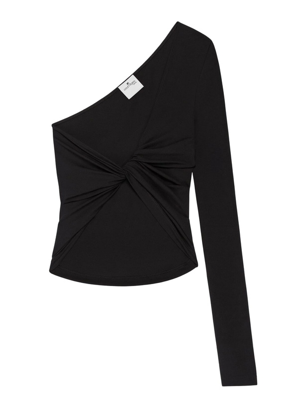 Photo: Courrèges Asymmetric Twist Cropped Top