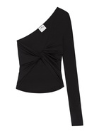 Courrèges Asymmetric Twist Cropped Top