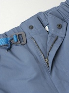 Nike - ACG Snowgrass Straight-Leg Belted Nylon Cargo Shorts - Blue