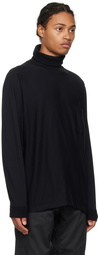 nanamica Black Oversized Turtleneck