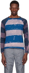 SC103 Blue & Pink Nest Long Sleeve T-Shirt