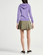 Shoe Womens Sweatshirt in Purple